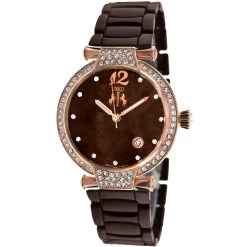 Jivago Women's Brown MOP dial Watch