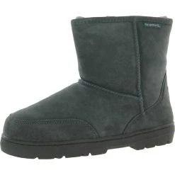 Bearpaw Patriot Mens Suede Ankle Snow Boots