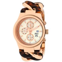 Jivago Women's Rose gold dial Watch