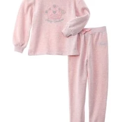 kids Juicy Couture 2pc Sweatshirt & Pant Set
