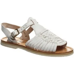 Bearpaw Gloria Womens Leather Woven Huarache Sandals