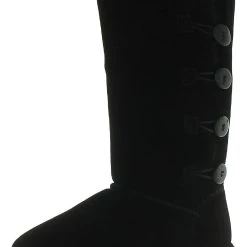 Bearpaw Lori Womens Suede Slip On Winter & Snow Boots