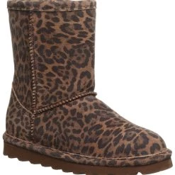 kids BEARPAW Elle Exotic Suede Boot