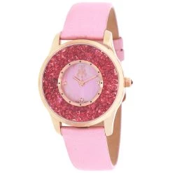 Jivago Women's Pink MOP dial Watch