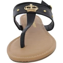 Juicy Couture JC Zing Womens Faux Leather Logo Thong Sandals -Bearpaw shop 567204dbf9614b2d87dabf5829540fce 1080x