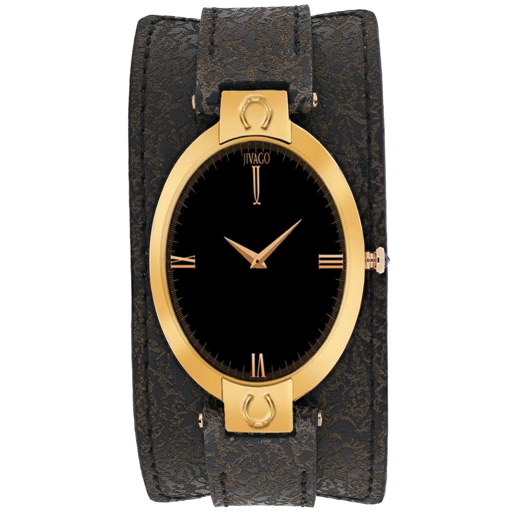 Jivago Women's Black dial Watch 3 Jivago Women's Black dial Watch
