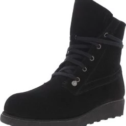 Bearpaw Krista Womens Padded Insole Wedge Ankle Boots