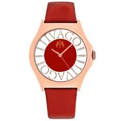 Jivago Women's Pink dial Watch
