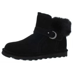 Bearpaw Koko Womens Suede Fur Lined Winter Boots