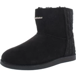 Juicy Couture Kave Womens Pull On Cold Weather Shearling Boots