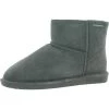 Bearpaw Demi Womens Slip On Short Shearling Boots