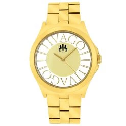 Jivago Women's Gold tone dial Watch