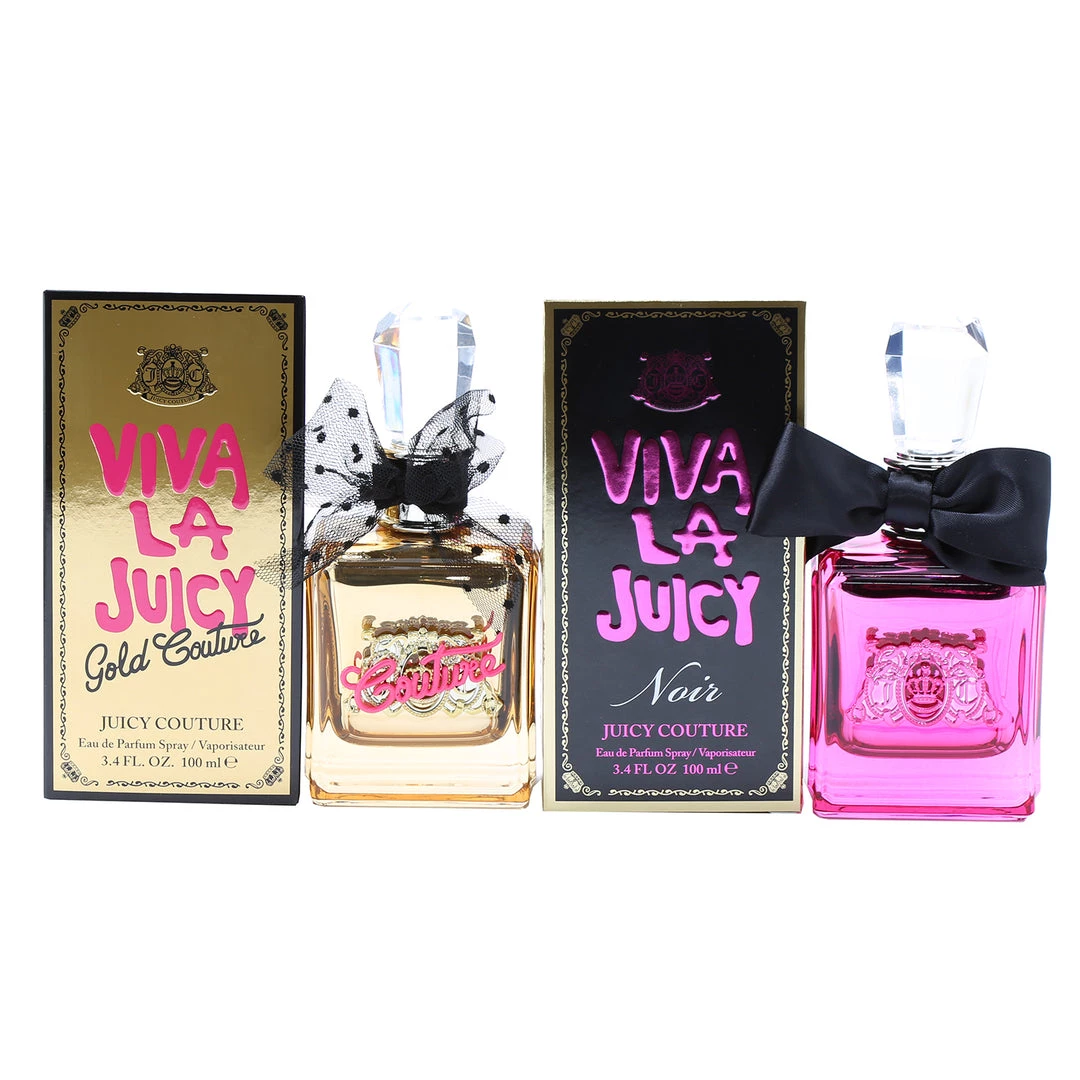 Juicy Couture Duo Viva La Juicy Gold Couture3.4 Oz/Noir 3.4 Oz DUO 3 Juicy Couture Duo Viva La Juicy Gold Couture3.4 Oz/Noir 3.4 Oz DUO