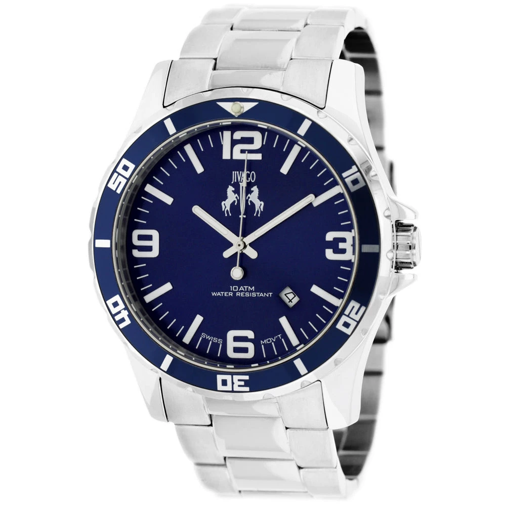 Jivago Men's Blue dial Watch 2 Jivago Men's Blue dial Watch