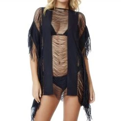 Pq Swim women Monique Cover Up in Black