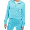 Juicy Couture women Og Bling Velour Hoodie in Blue Crush -Bearpaw shop b19fdf333ab44ba185bc843a3e51b118 1080x