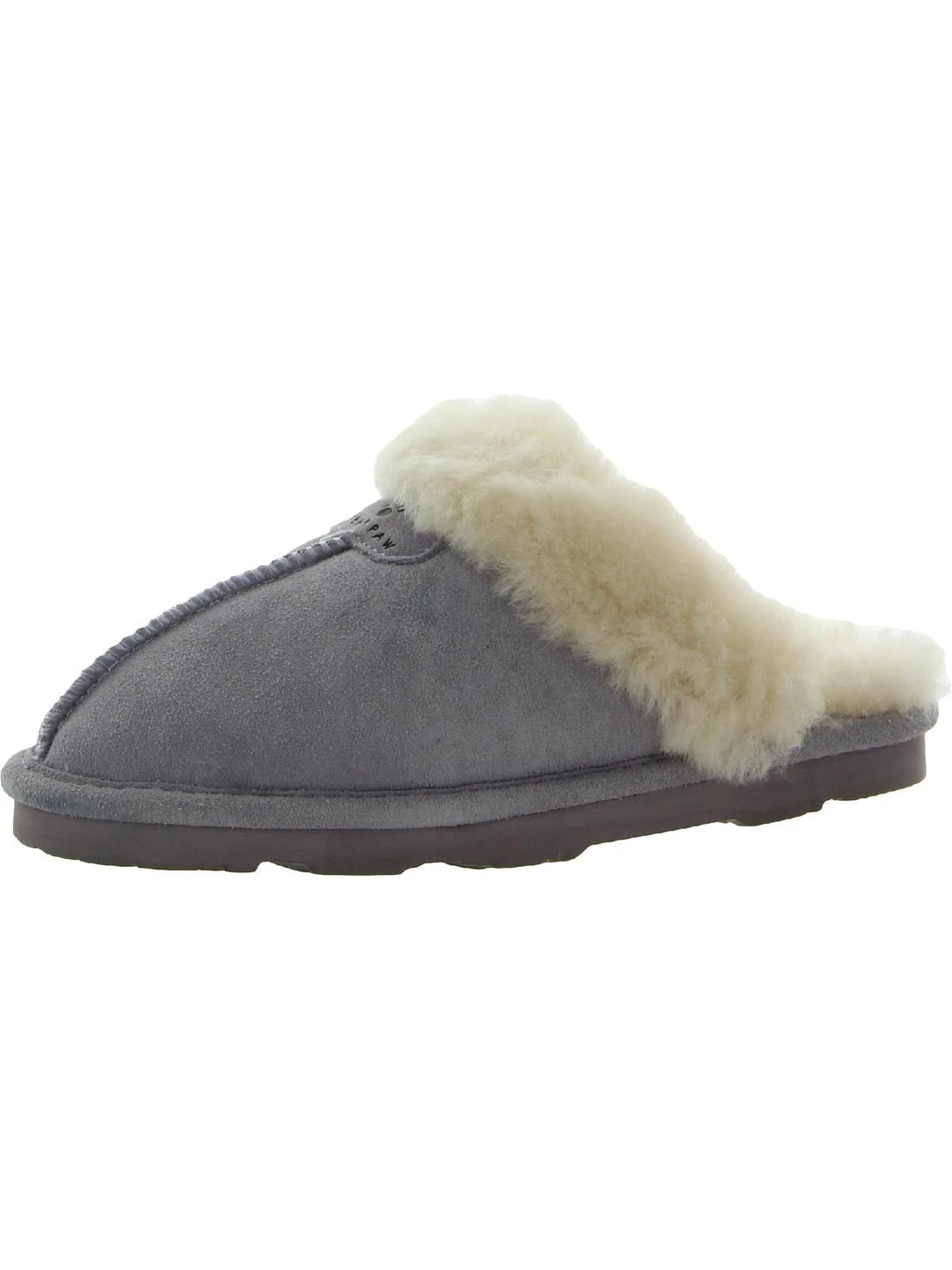 Bearpaw Loki Womens Suede Sheepskin Lined Scuff Slippers 6 Bearpaw Loki Womens Suede Sheepskin Lined Scuff Slippers - Image 4