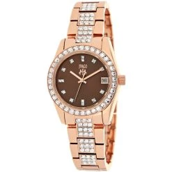 Jivago Women's Chocolate brown dial Watch