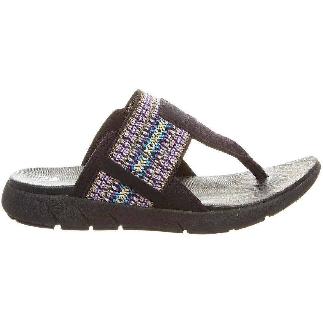 Bearpaw Dakota Womens Wedge Slip On Flip-Flops 4 Bearpaw Dakota Womens Wedge Slip On Flip-Flops - Image 2