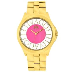 Jivago Women's Pink dial Watch