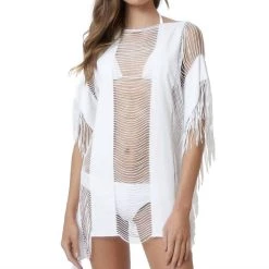 Pq Swim women Monique Cover Up in White