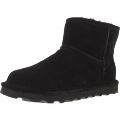 Bearpaw shop 34 Bearpaw Alyssa Wide Womens Suede Pull on Winter & Snow Boots