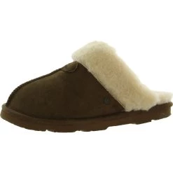 Bearpaw Vegan Loki Womens Slip On Vegan Slide Slippers